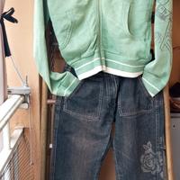 Felpa Diesel + jeans Gag tg S