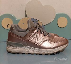 Scarpe rosa e grigio metallizzate 40 New Balance 