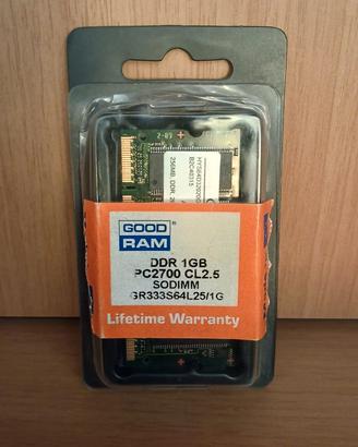 Memoria RAM per laptop Infineon HYS64D32020GDL-7-B