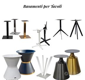 top basamenti tavolo interno esterno locali