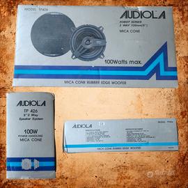 Audiola TP426 Altoparlanti Auto 2 Vie 130 mm 100W 