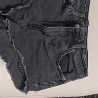 Pantaloncino jeans nero
