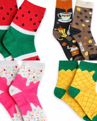 Set di calze simpatiche