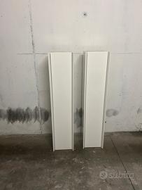 Pensili bagno contenitori bianco lucido