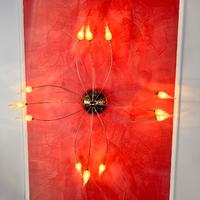 Lampadario AURELIANO TOSO ZASHI GOLD PS 12G