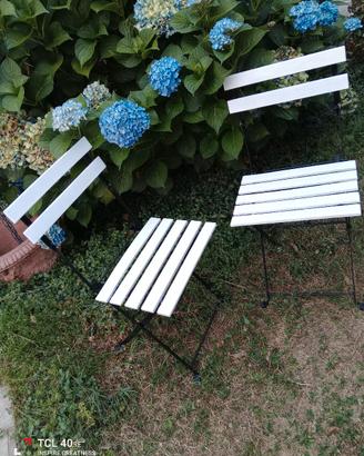 Seggiole pieghevoli 