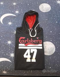Felpa con cappuccio leggera Carlsberg 
