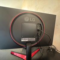 LG Monitor PC 24" Full HD Gaming 144Hz 1Ms rispost