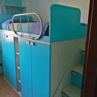 Cameretta completa ragazzi legno