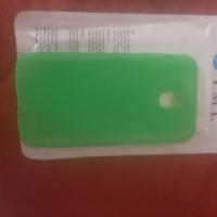 custodia cellulare silicone verde