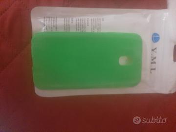 custodia cellulare silicone verde