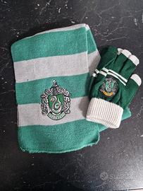 Sciarpa e Guanti Harry Potter Serpeverde Slytherin