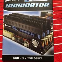 Ram Corsair Dominator ddr3 1600 mhz 2gb