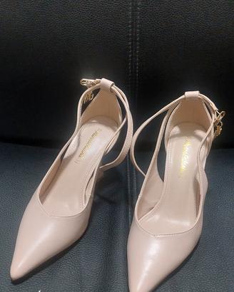 Scarpe col tacco rosa Marina Galanti 35