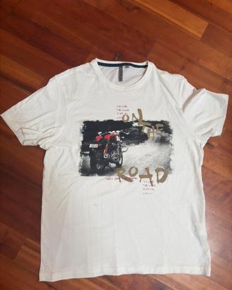 T-shirt da uomo GUY “On The Road” moto - taglia M
