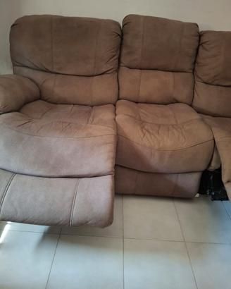 Divano due zone relax + settimanale