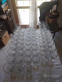 Servizio di bicchieri calici acqua vino flute