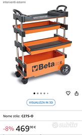 Carrello porta attrezzi beta c27s