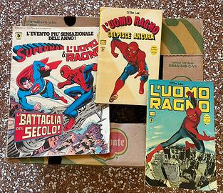 Lotto fumetti l’uomo ragno d’epoca