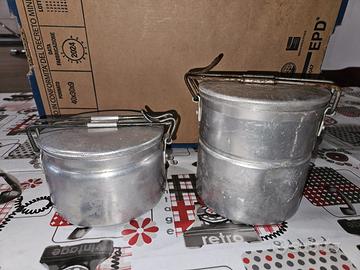 Gamelle  o schiscetta in alluminio