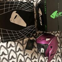 UFO Casco Jet Sheratan viola - taglia S