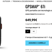 GPS Garmin 67i