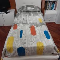 Letto singolo con materasso 