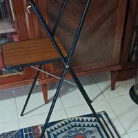 tavolino vintage per proiettore modernariato 