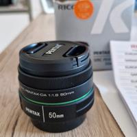NUOVO Obiettivo SMC Pentax-DA Ricoh SMC  50mm F1.8