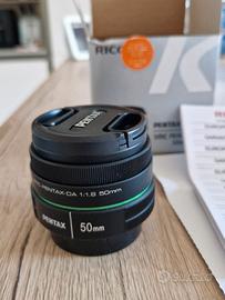 NUOVO Obiettivo SMC Pentax-DA Ricoh SMC  50mm F1.8