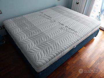 Contenitore Letto e Materasso a molle con memory