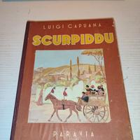 Lotto di 4 libri di fiabe collodi scurpiddu nel pa