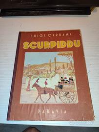 Lotto di 4 libri di fiabe collodi scurpiddu nel pa