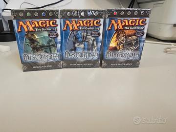 Magic The Gathering  i 3 mazzi Discordia ita