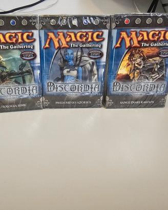 Magic The Gathering  i 3 mazzi Discordia ita
