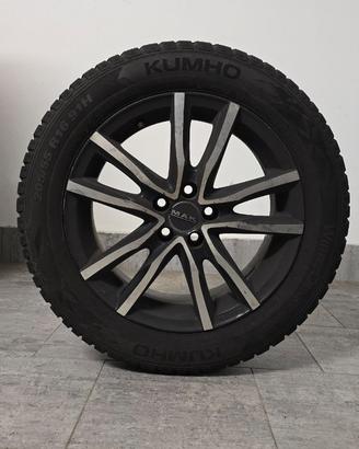 4 cerchi lega + 4 gomme inv. Kumho 205 55 r16 91h