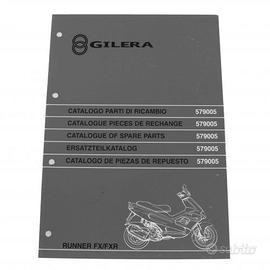 Catalogo parti di ricambio in PDF Gilera Runner FX