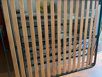 Letto matrimoniale ferro battuto