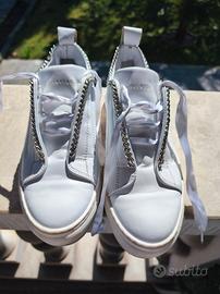 scarpe donna bianche ritmo shoes 