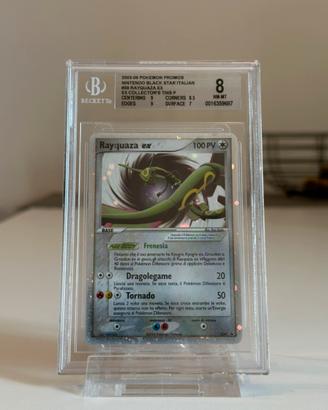 Rayquaza ex Nintendo Black Star Promo 2003 BGS 8