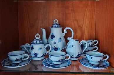 set caffè Imolarte garofano blu