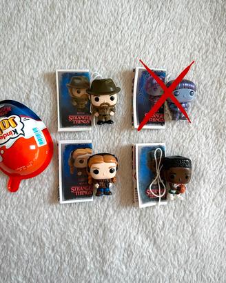 Stranger Things Funko Pop x Kinder Joy | 3 pezzi