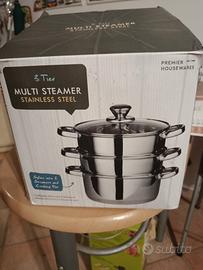 vaporiera in acciaio inox 