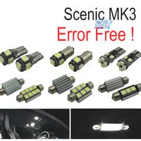 KIT 17 LAMPADE LED INTERNE 2009-2016 PER RENAULT S