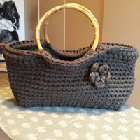 Borsa fatta a mano in cotone