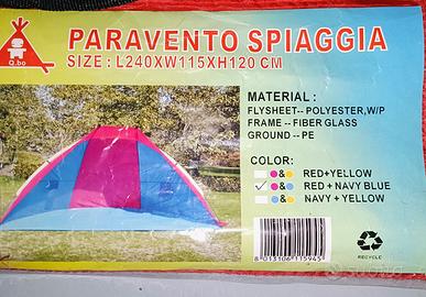 PARAVENTO IGLOO DA SPIAGGIA