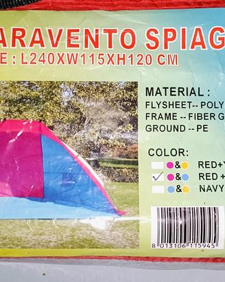 PARAVENTO IGLOO DA SPIAGGIA