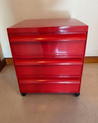 Kartell - cassettiera con ruote mod. 4601
