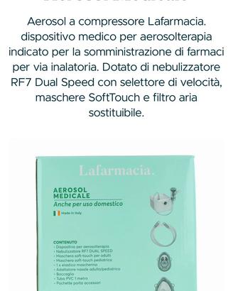 Aerosol “la farmacia” nuovo