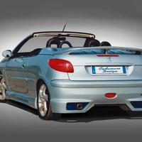 Paraurti tuning posteriore PEUGEOT 206